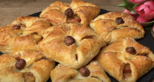 Listové kapsičky s jablky, skořicí a oříšky – rychlý dezert ke kávě Listové kapsičky s jablky, skořicí a lískovými oříšky – sladká tečka, která zahřeje na duši