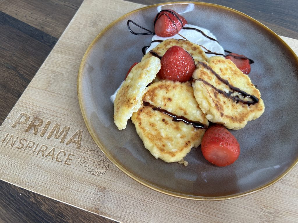 Syrniki – tvarohové lívanečky