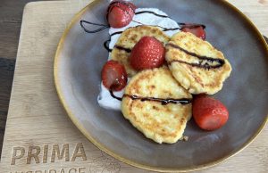 Syrniki – tvarohové lívanečky