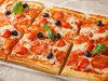 Párty pizza z listového těsta.