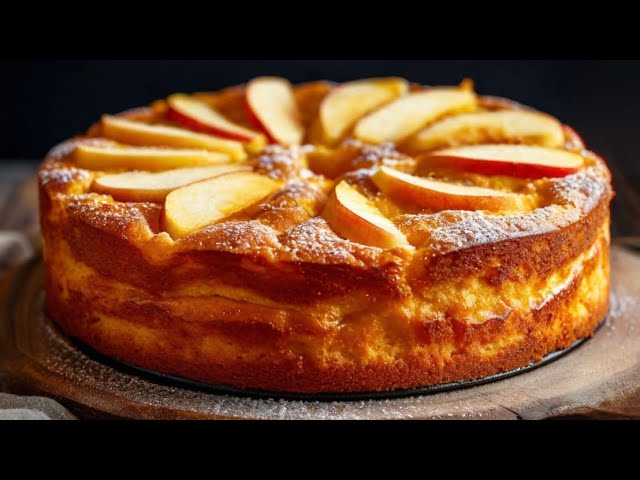 Babiččin vláčný jablečný koláč s karamelem a vanilkou – voňavý moučník jako od babičky
