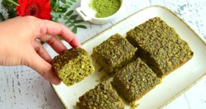 Vynikající matcha dort z ovesných vloček, který si zamilujete – Zdravé mlsání!