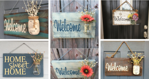 Uvítejte každou vaší návštěvu touto originální dekorací!