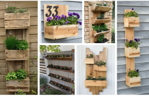 Inspirace na originální dřevěné květináče, které si jednoduše můžete pověsit!