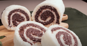 Recept na fantastickou dvoubarevná kokosová roláda s kakaem Recept na fantastickou dvoubarevná kokosová roláda s kakaem