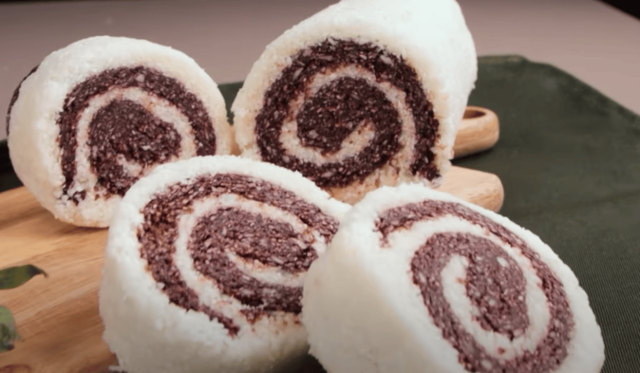 Recept na fantastickou dvoubarevná kokosová roláda s kakaem