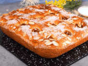 Recept na chutný a rychle připravený mandlový koláč s nadýchanou chutí! Mléčný koláč s čokoládou a mandlemi – Prima Inspirace