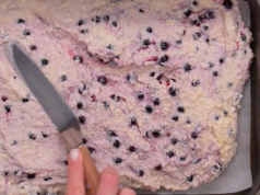 Nadýchaný rybízový koláč z kefíru: jednoduchý moučník ke kávě