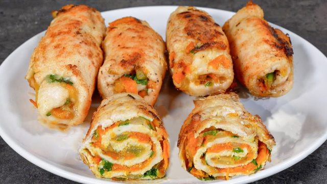 Kuřecí závitky plné zeleniny – lehký a chutný recept pro celou rodinu