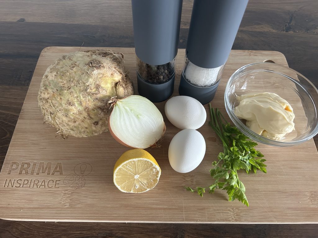 Krémová celerová pomazánka s vůní petržele