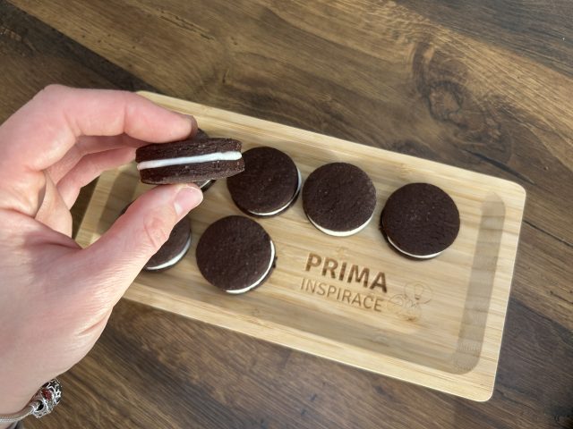 Domácí Oreo sušenky Domácí Oreo sušenky