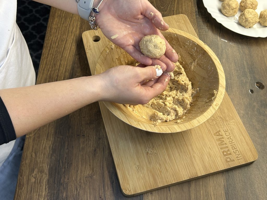 Jablečné knedlíčky jen ze 2 ingrediencí