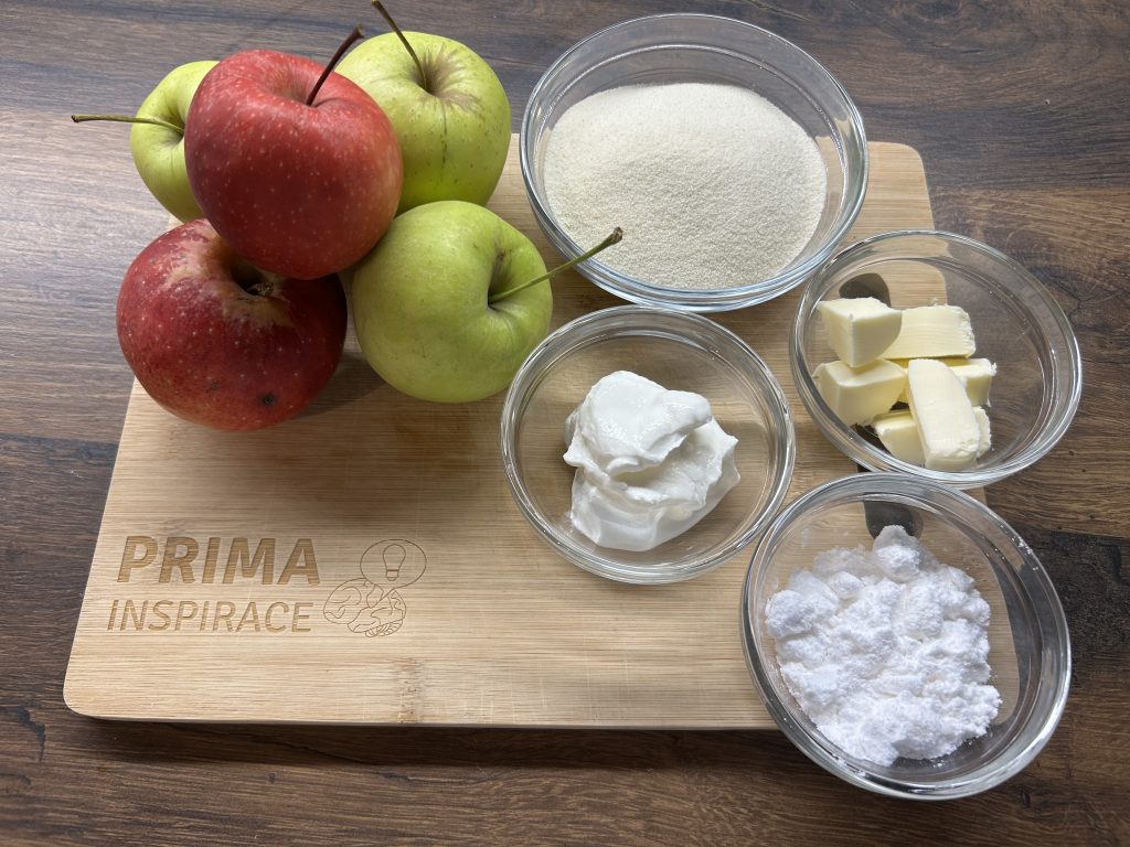 Jablečné knedlíčky jen ze 2 ingrediencí