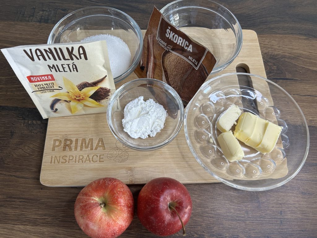 Jablečné sušenky se skořicí – křehké, voňavé a návykové