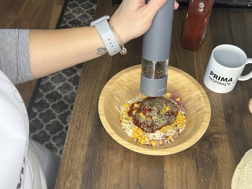 Křupavé pizza tortillové kapsy