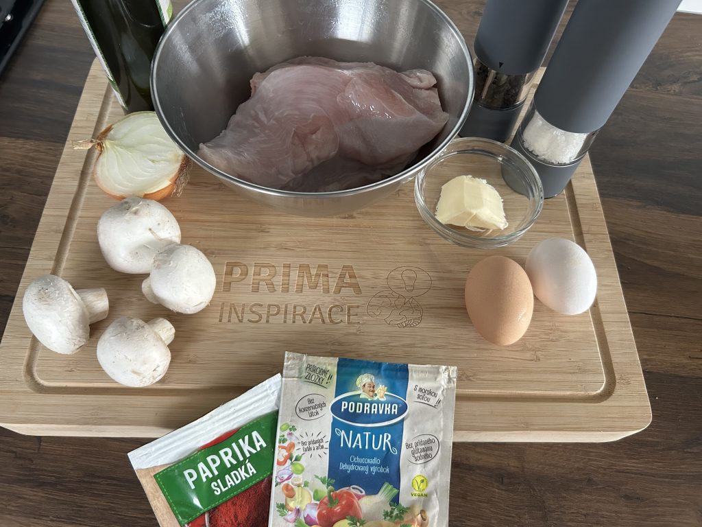 Neodolatelné krůtí rolky plněné míchanými vejci a žampiony