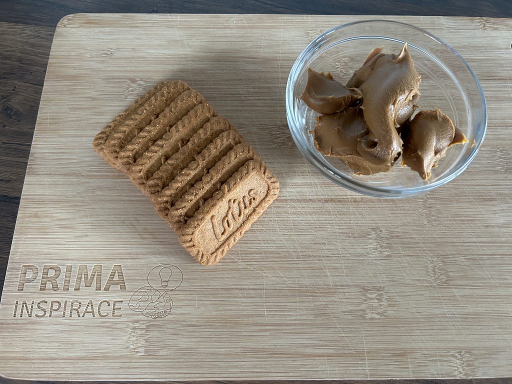 Lotus cheesecake – nepečený karamelový dort