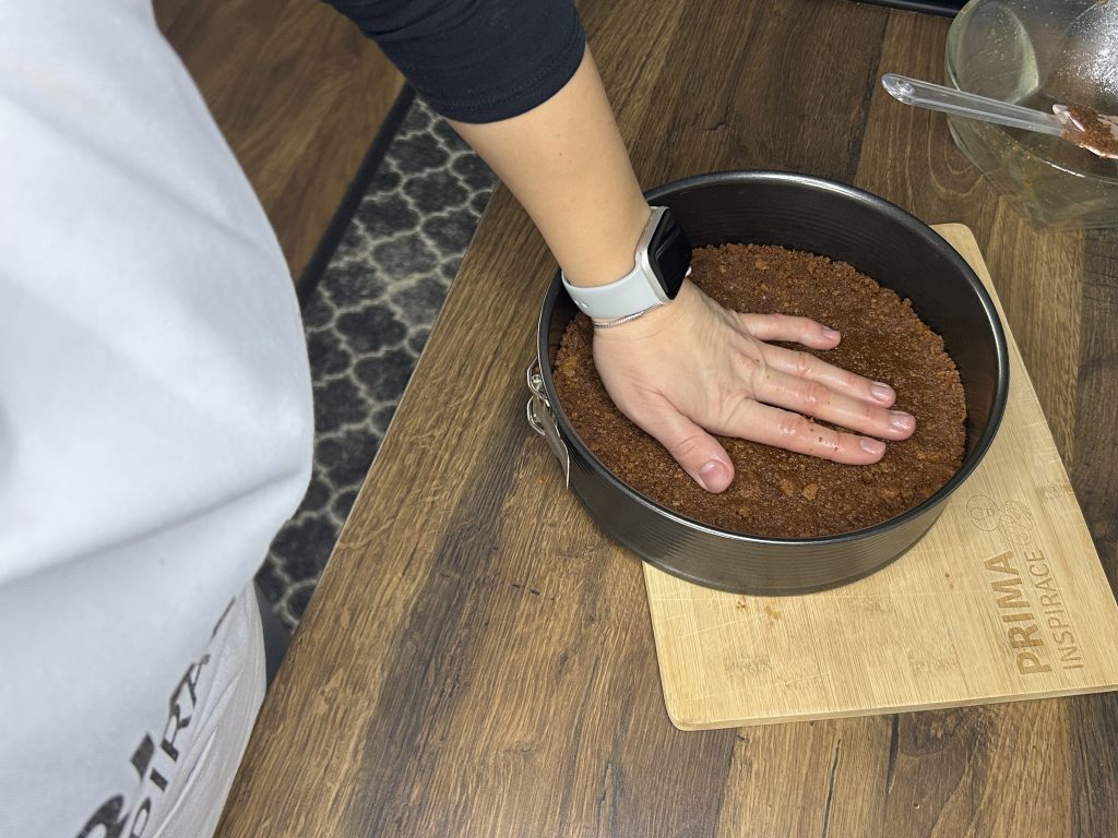 Lotus cheesecake – nepečený karamelový dort