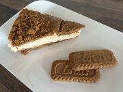Lotus cheesecake – nepečený karamelový dort