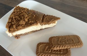 Lotus cheesecake – nepečený karamelový dort