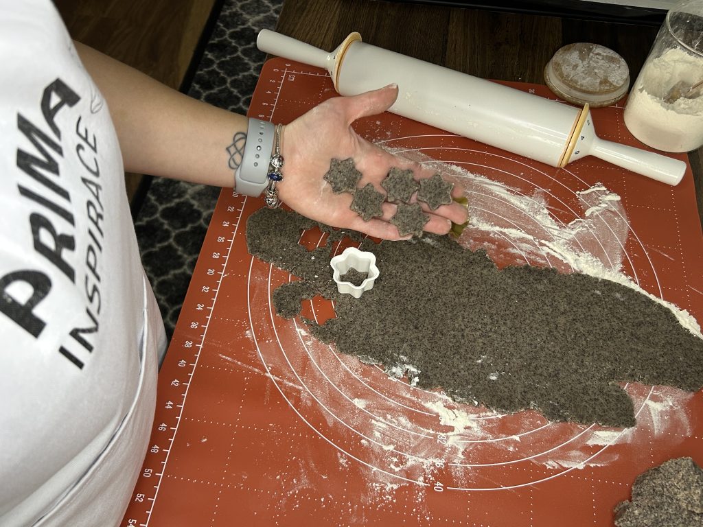 Makové linecké koláčky s džemem