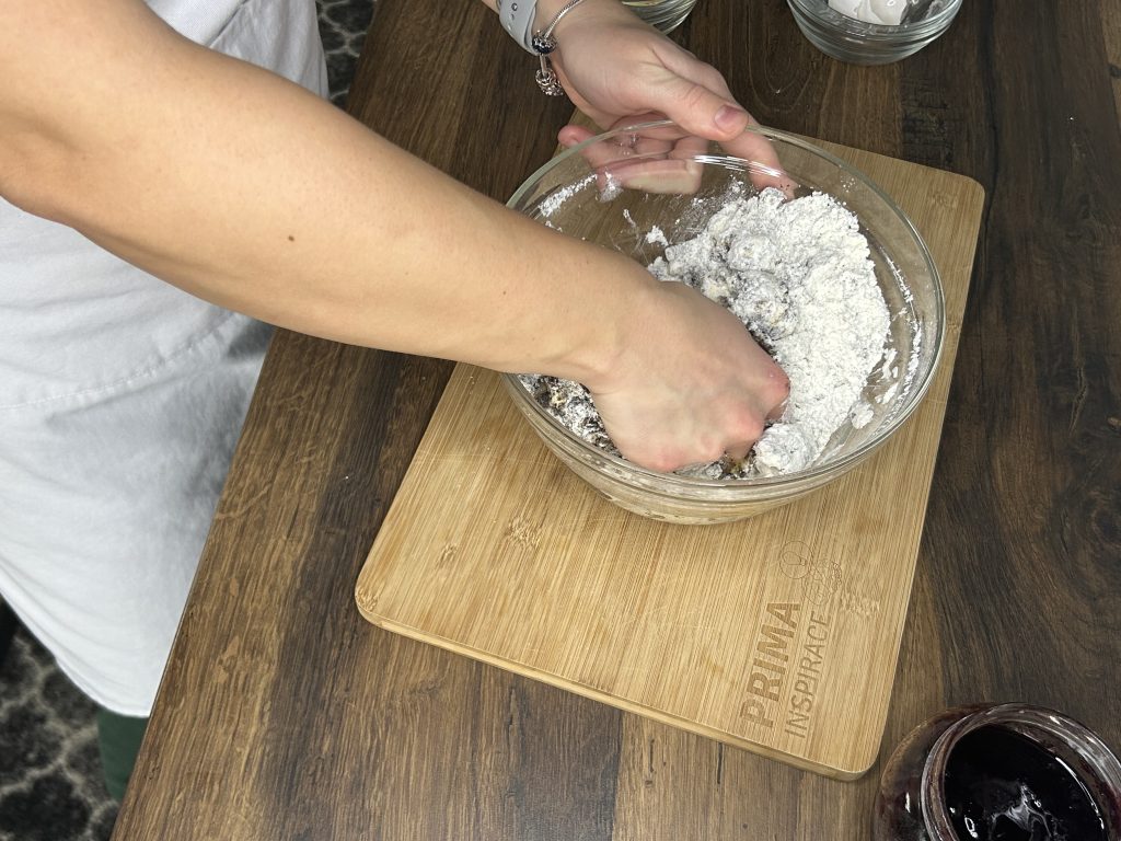 Makové linecké koláčky s džemem