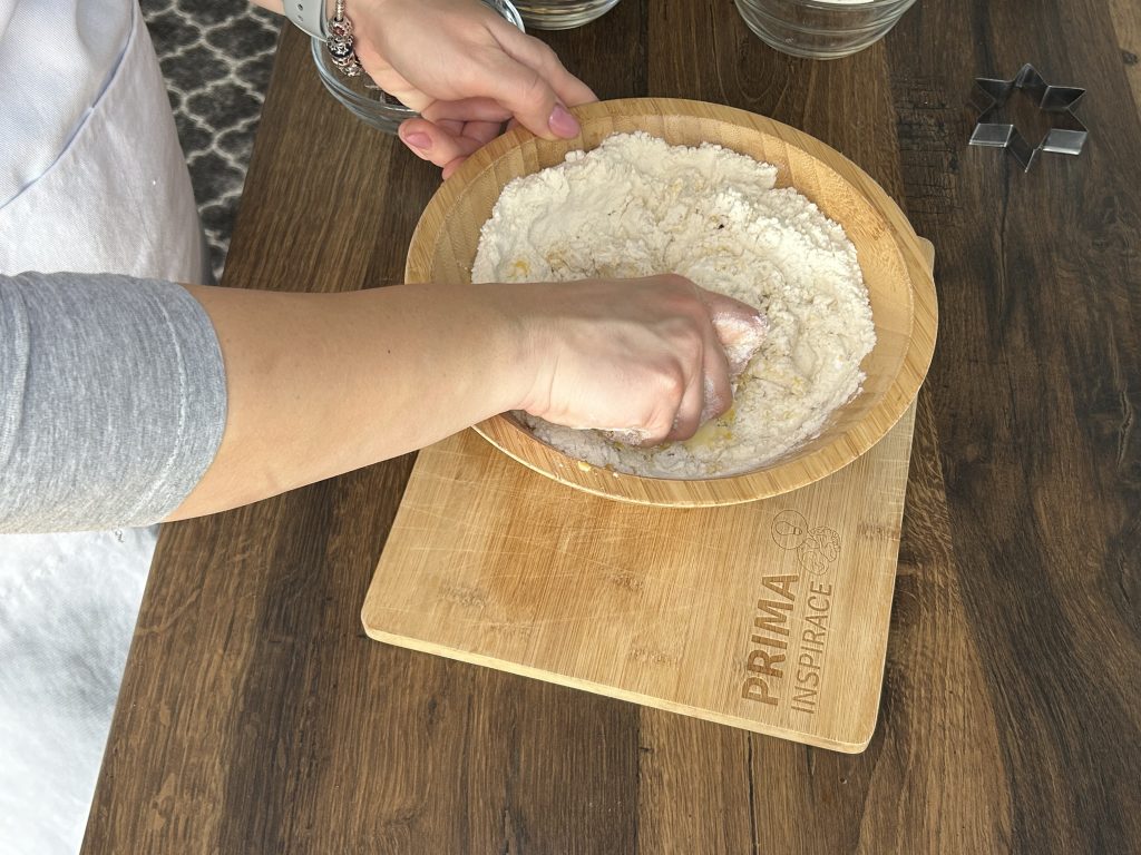 Mandlové hvězdičkové sušenky