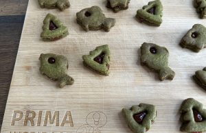Matcha linecké koláčky – moderní vánoční klasika v zeleném kabátku