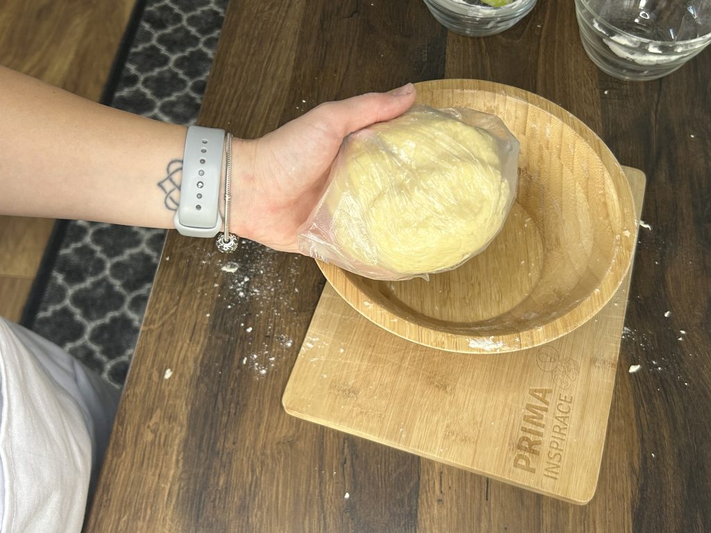 Slané tvarohovo-nivové šátečky