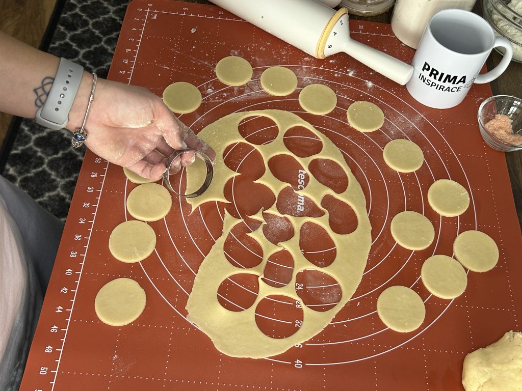 Slané tvarohovo-nivové šátečky