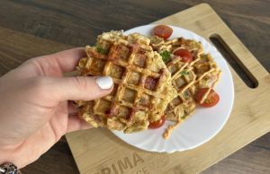 Slané vafle ze starého rohlíku – dokonalá svačina za pár minut!
