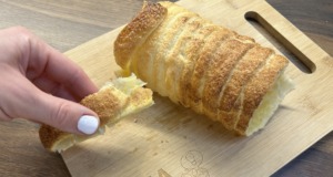 Rychlý trdelník z listového těsta Rychlý trdelník z listového těsta