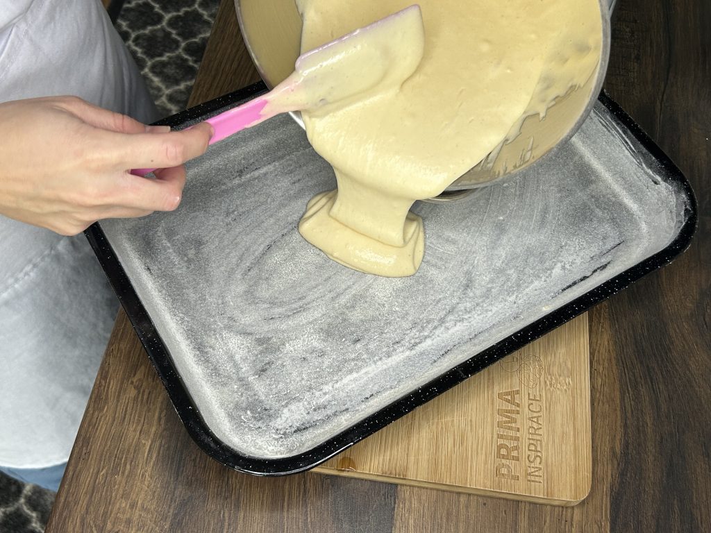 Lehké vídeňské řezy s pomerančovou náplní