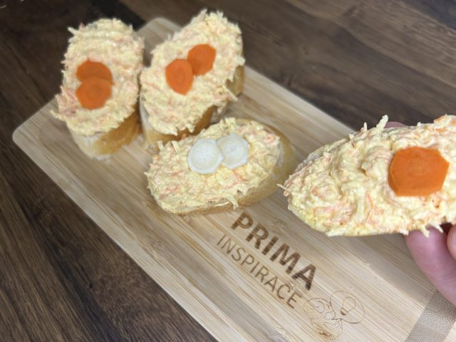 Zeleninová pomazánka ze 3 druhů zeleniny00003 Vynikající zeleninová pomazánka ze 3 druhů zeleniny