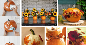 Inspirace na krásnou podzimní dekoraci: Využijte obyčejnou dýni ke tvoření!