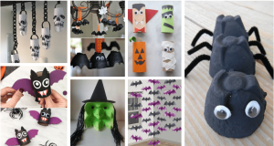 Halloweenské tvoření pro nejmenší: 20+ inspirací pro vás!