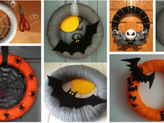 Vyrobte si tento strašidelný věnec – Inspirace na Halloweenské tvoření pro ty nejmenší!