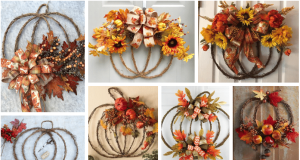 Přivítejte podzim touto krásnou a originální dekorací: Úžasné dýně z proutí!
