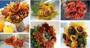 Podzimní dekorace z popadaného listí: 20+ krásných inspirací pro vás!