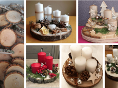 Inspirace na adventní dekoraci: Využijte odřezek, jako základ této dekorace!