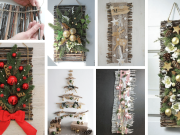 Vyrobte si tuto krásnou vánoční dekoraci z drobných klacíků – Inspirace na tvoření!