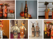 Základem této krásné podzimní dekorace je obyčejná skleněná lahev: 20+ inspirací pro vás!