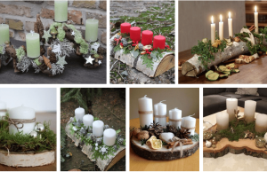 Použijte přírodní základ na vaší adventní dekoraci – Inspirace a nápady pro vás!