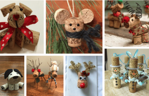 Využijte korkové špunty k výrobě krásných vánočních ozdob: 20+ inspirací pro vás!