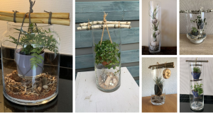 Inspirace na jednoduchou dekoraci, která krásně oživí váš interiér: Využili jsme skleněnou vázu!