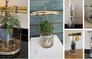 Inspirace na jednoduchou dekoraci, která krásně oživí váš interiér: Využili jsme skleněnou vázu!