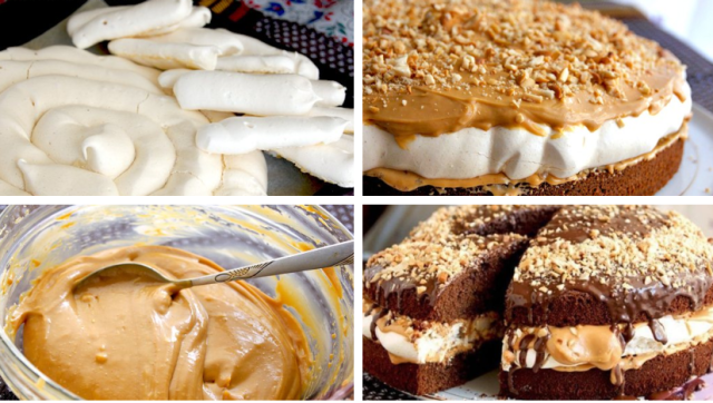 Snickers dort s arašídy a čokoládou – luxusní dezert jako oblíbená tyčinka Snickers dort s arašídy a čokoládou – luxusní dezert jako oblíbená tyčinka