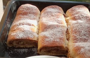 Domácí jablečné kynuté záviny: vláčné, voňavé a plné skořicové náplně Jablečné kynuté záviny: vláčné, voňavé a plné skořicové náplně