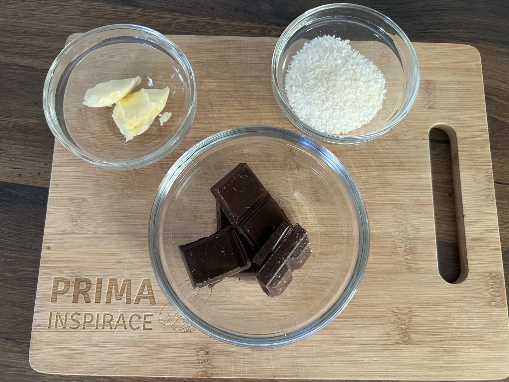 Banánovo-kokosové muffiny s čokoládou