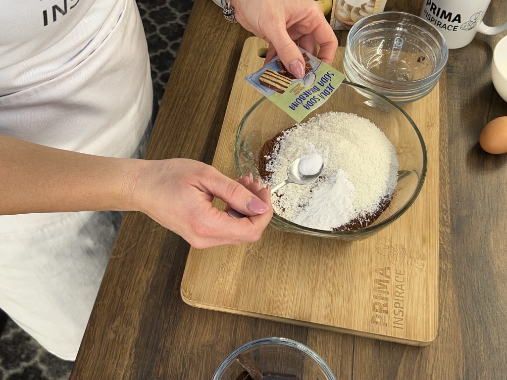 Banánovo-kokosové muffiny s čokoládou